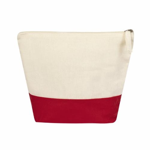 Katoenen toilettas rood