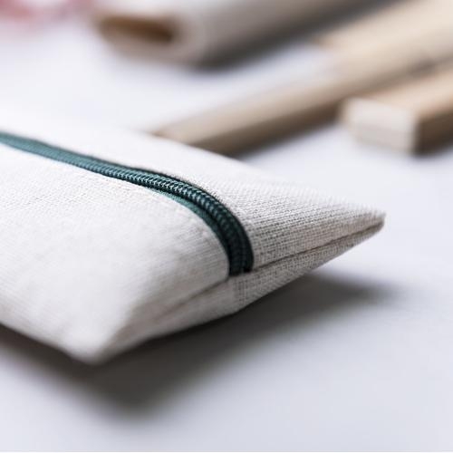 Katoenen etui Eco style naturel