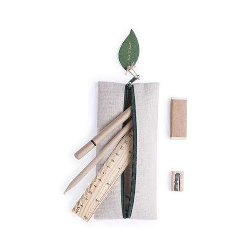 Katoenen etui Eco style naturel