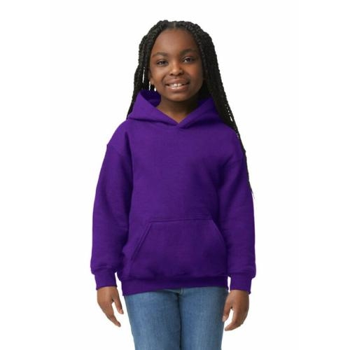 Gildan hoodie kinderen paars,l