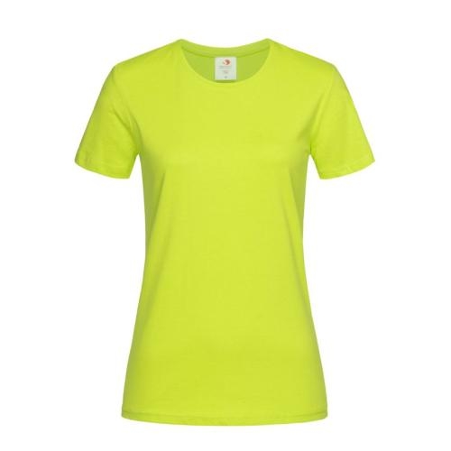 Stedman Classic dames T-shirt bright lime,l