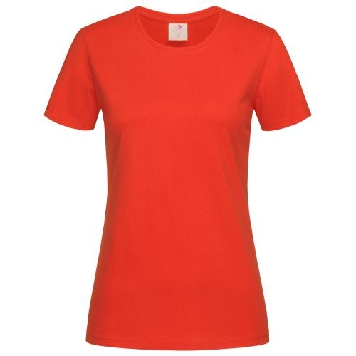 Stedman Classic dames T-shirt brilliant orange,l