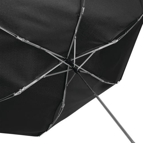 Opvouwbare paraplu Flat zwart