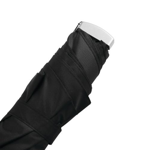 Opvouwbare paraplu Flat zwart