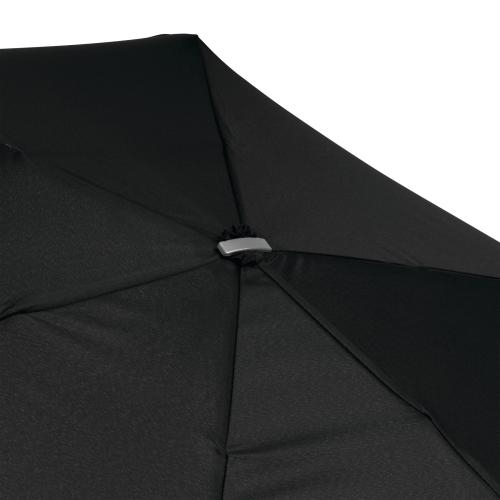 Opvouwbare paraplu Flat zwart