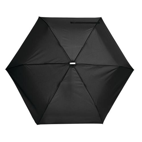 Opvouwbare paraplu Flat zwart