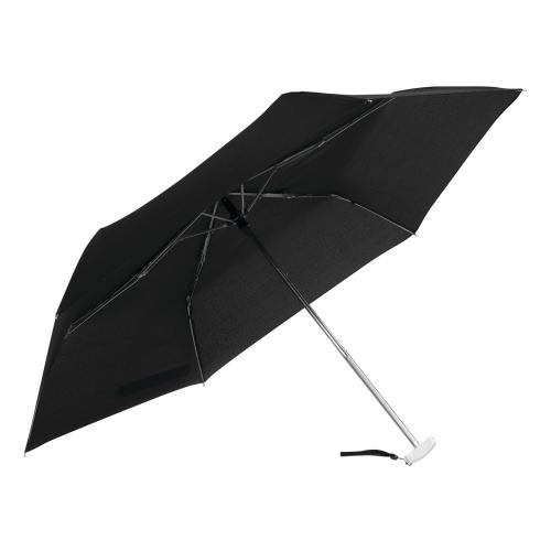 Opvouwbare paraplu Flat zwart