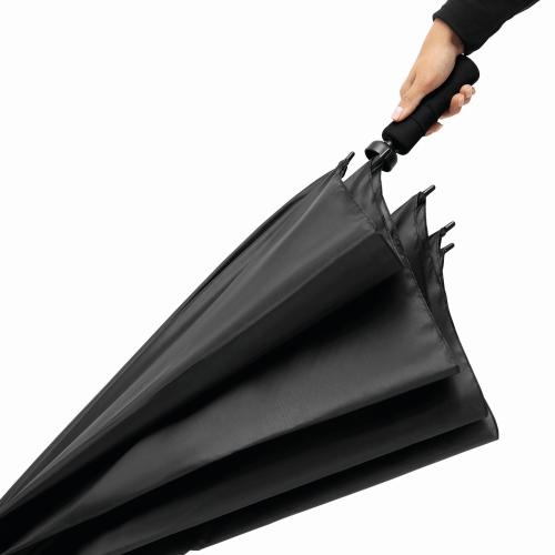 Stormparaplu Tornado zwart