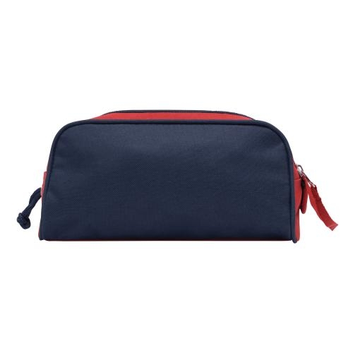 Toilettas Marina blauw/rood/wit