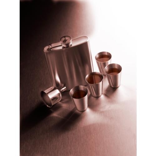 RVS drinkset zilver
