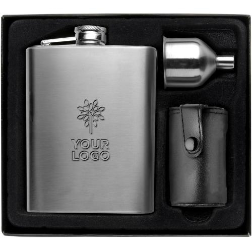 RVS drinkset zilver