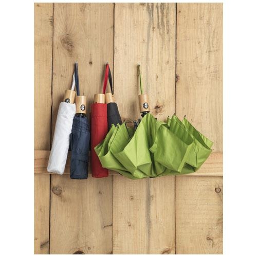 Opvouwbare gerecyclede paraplu Bo wit