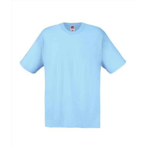 Fruit of the Loom promotieshirt hemelsblauw,l