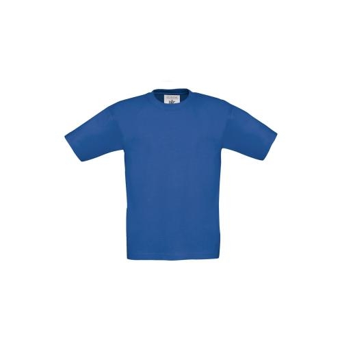 B&C Exact kinder T-shirt 190 royal blue,3-4