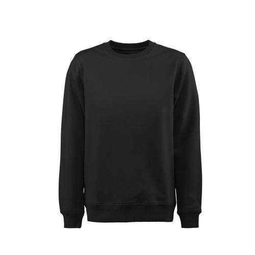 Softball sweatshirt zwart,l