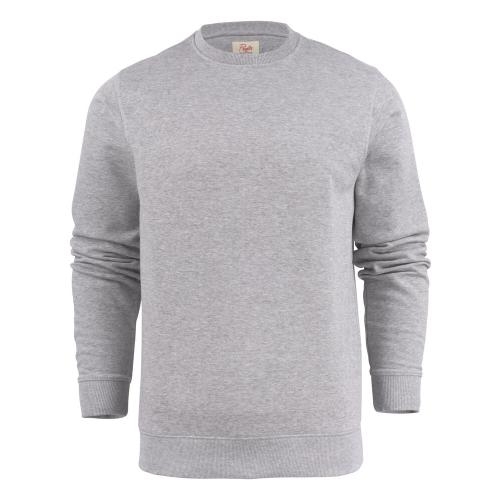 Softball sweatshirt gris metal,l