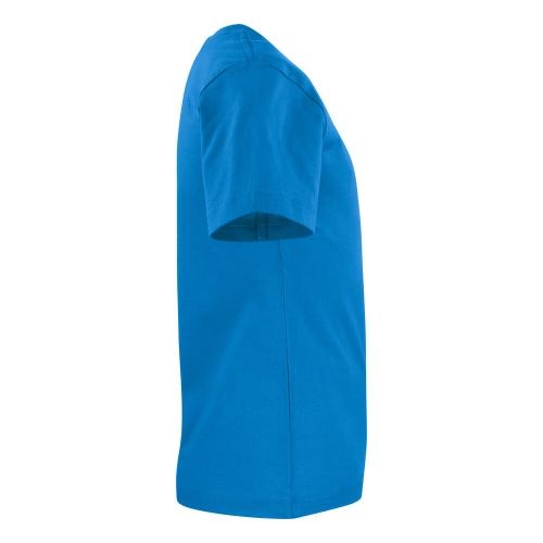 Stevig kindershirt oceaan blauw,130-140