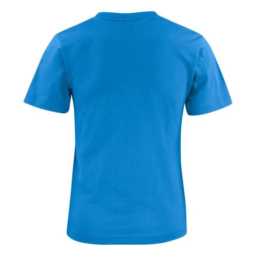 Stevig kindershirt oceaan blauw,130-140