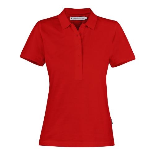Neptune dames polo rood,l