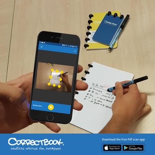 Correctbook Scratch to-do uitwisbaar wit