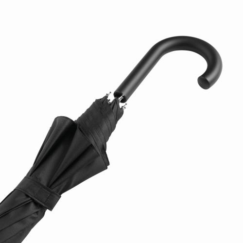 Stormparaplu polyester pongee zwart