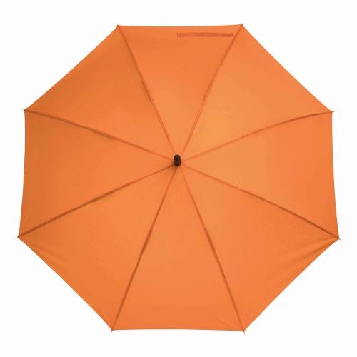 Stormparaplu polyester pongee oranje