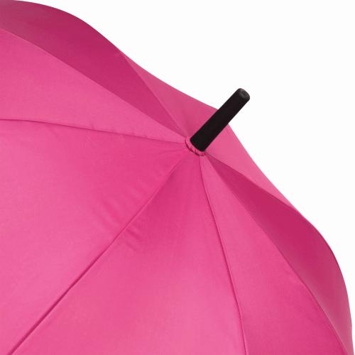 Stormparaplu polyester pongee donkerroze
