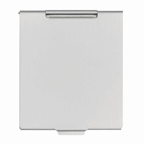 Aluminium spiegel zilver