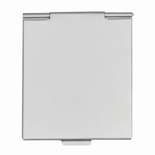 Aluminium spiegel zilver