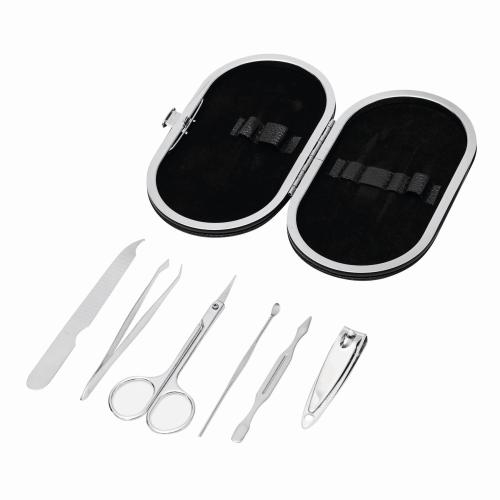 6-delige manicure set zwart