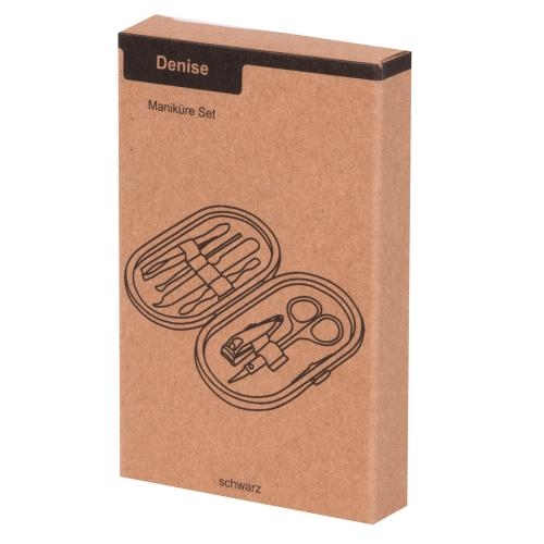 6-delige manicure set zwart