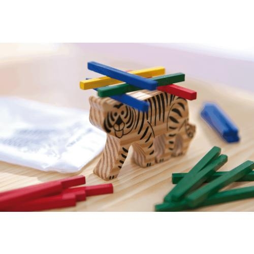 25-delige behendigheidsspel Tricky Tiger multi