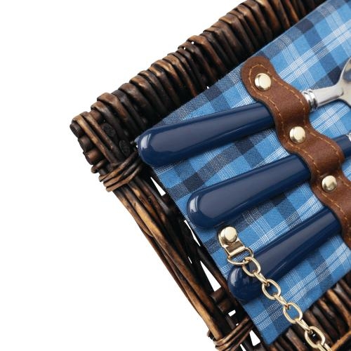Picknickmand Summertime blauw