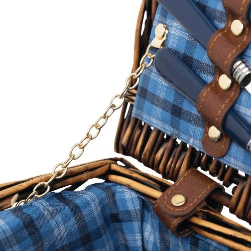 Picknickmand Summertime blauw