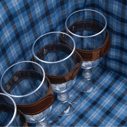 Picknickmand Summertime blauw