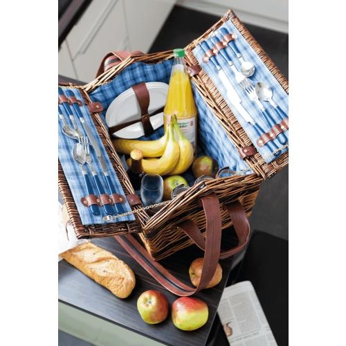 Picknickmand Summertime blauw