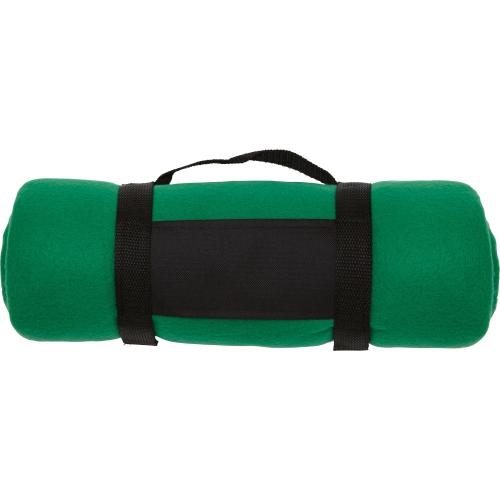 Fleecedeken Travelmate groen