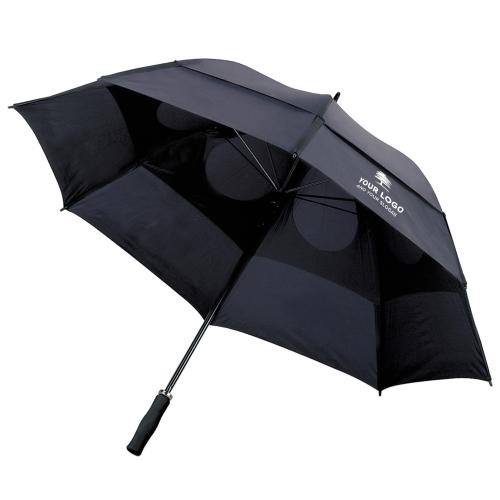 Handmatige stormparaplu Debbie blauw