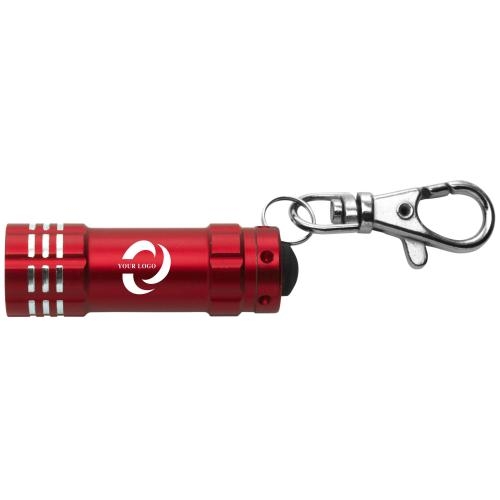 Aluminium zaklamp met 3 LED zilver