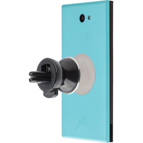 Ronde telefoonhouder auto zwart