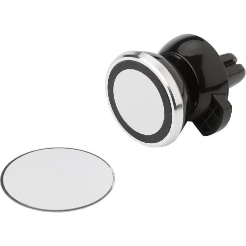 Ronde telefoonhouder auto zwart