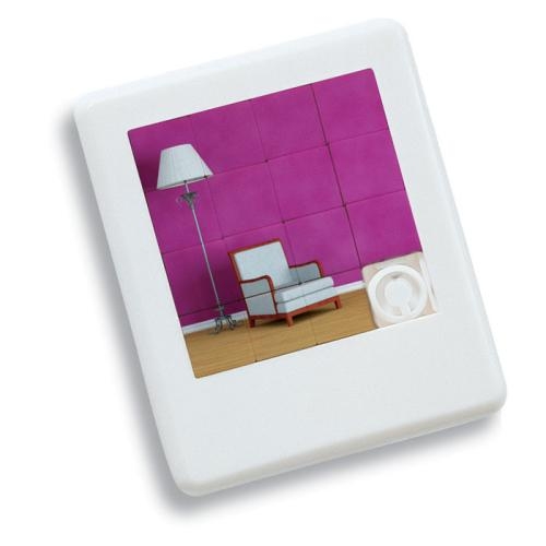 Kunststof schuifpuzzel Jody wit