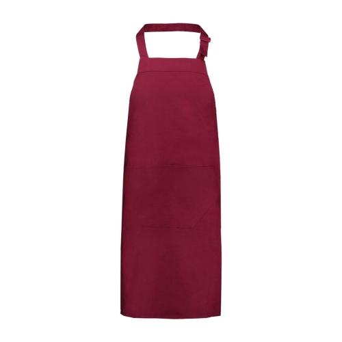 Zware kwaliteit schort bordeaux