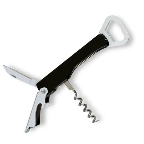 Kelnermes stainless steel zwart