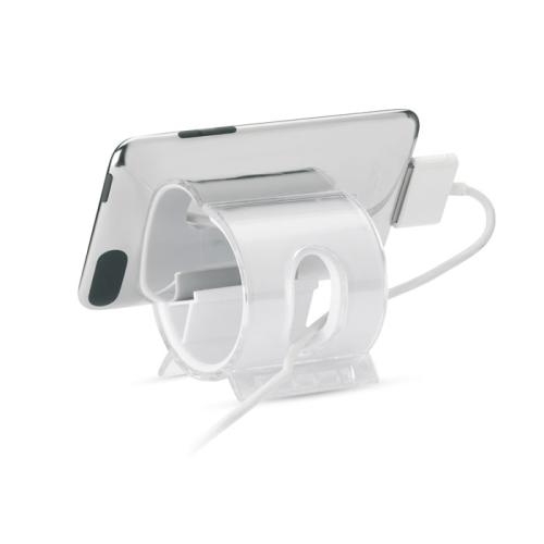 Telefoonhouder Curve wit