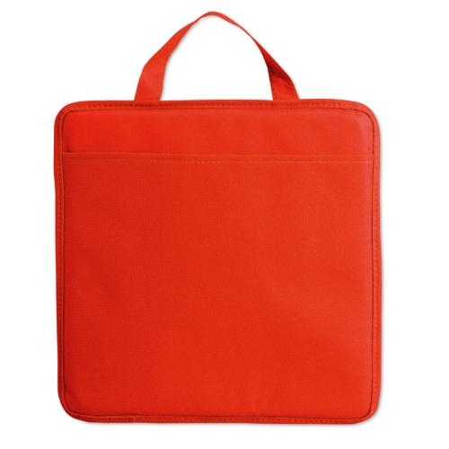 Non-woven stadionkussen Enjoy rood