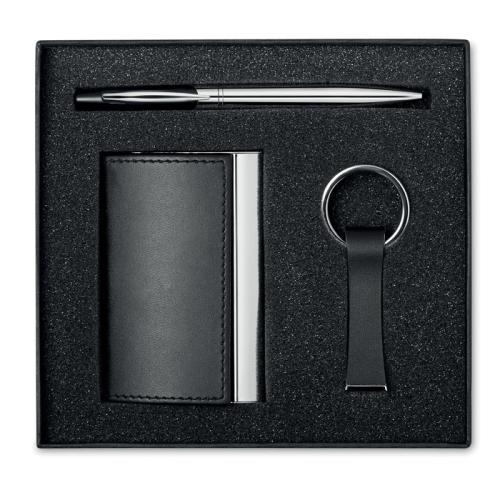 Zakelijke geschenkset Cadeau zwart