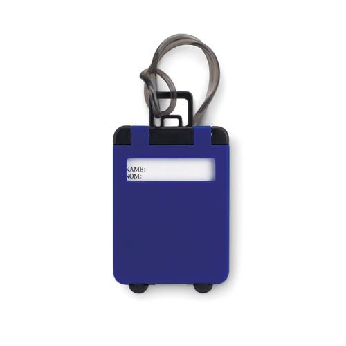 Kofferlabel Traveller royal blue