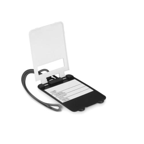 Kofferlabel Traveller wit