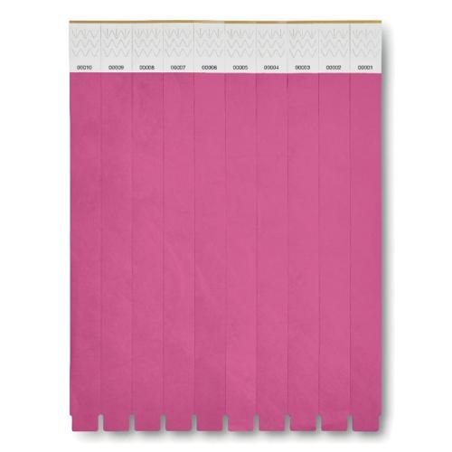 Event armbandjes (per 10 stuks) fuchsia